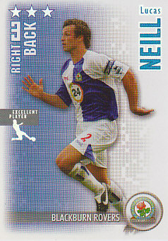 Lucas Neill Blackburn Rovers 2006/07 Shoot Out Excellent Player #39